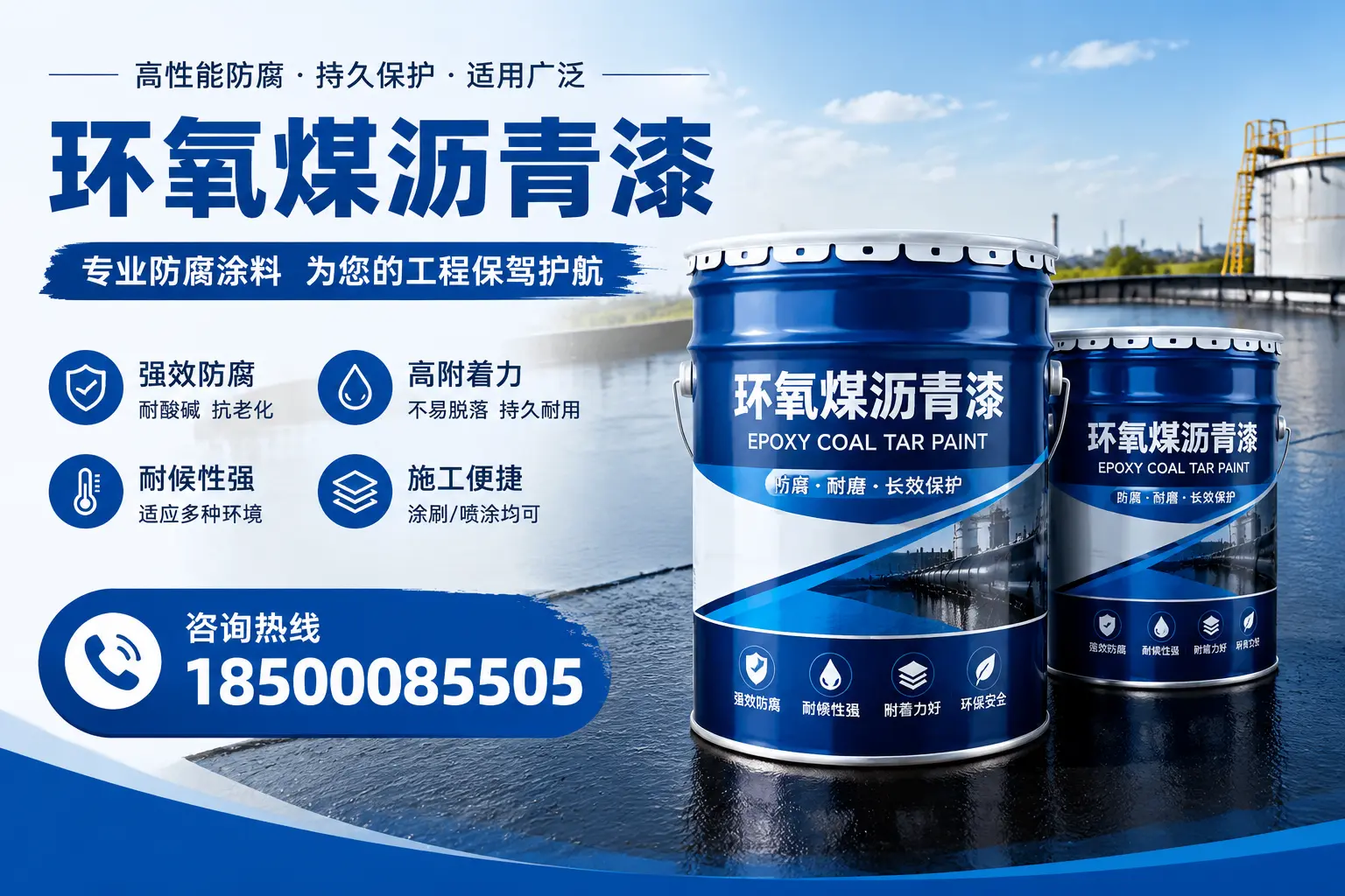 环氧煤沥青漆与其他漆类的比较,咸阳用户的选择依据
